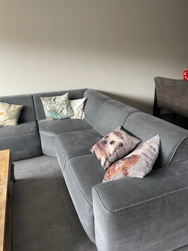 Groot bankstel, Huis en Inrichting, Banken | Bankstellen, Ophalen, Gebruikt, Hoekbank, 300 cm of meer