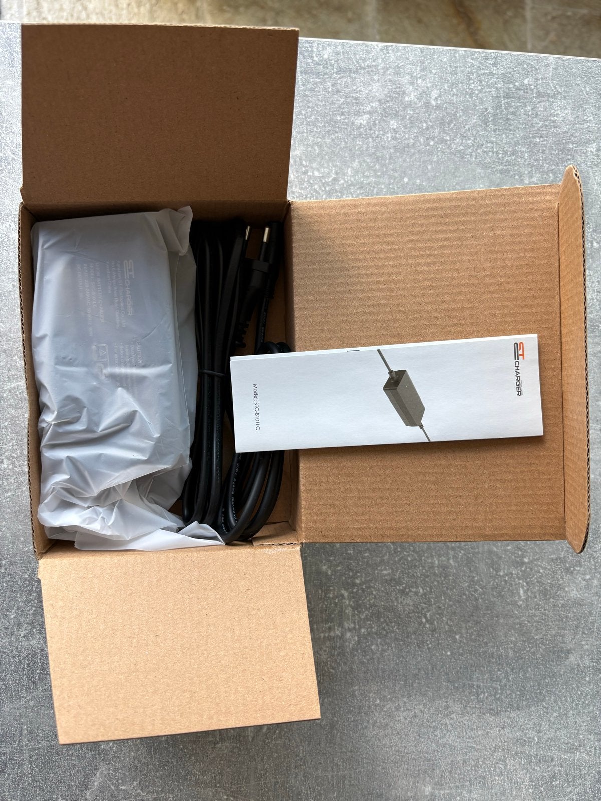 E-Bike oplader Model TC-4810C, Nieuw