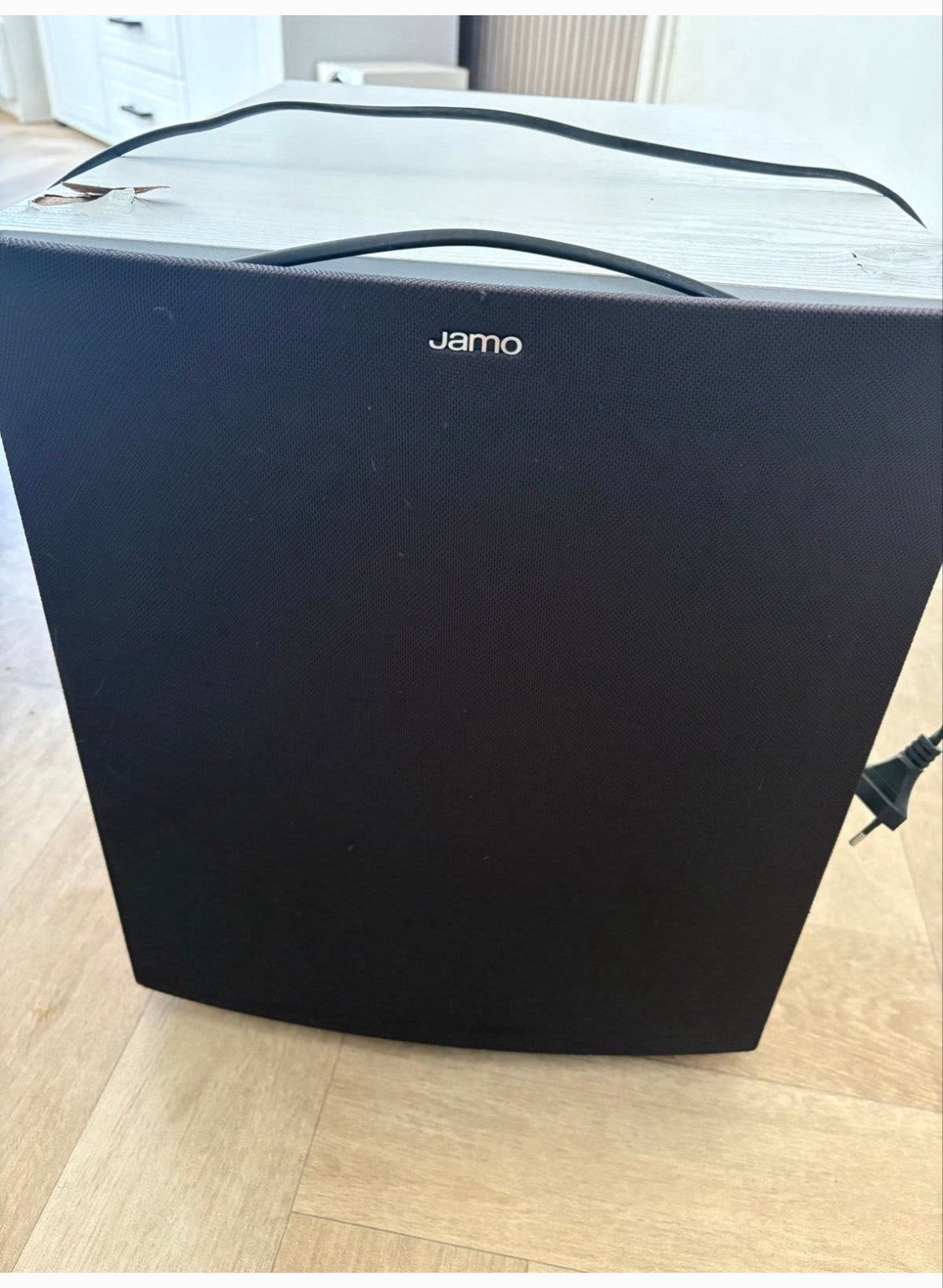 Jamo J 12 SUB Subwoofer - Beschadigd, Audio, Tv en Foto, Luidsprekers, Ophalen, Gebruikt, Subwoofer, Jamo