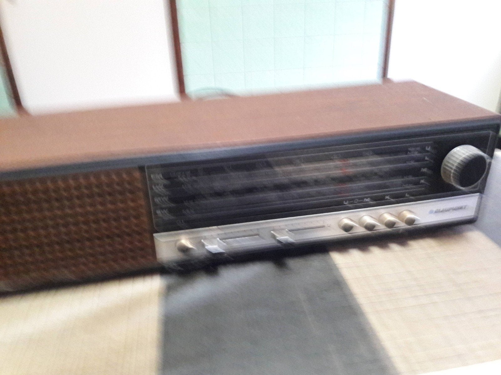 Vintage Blaupunkt radio, Ophalen of Verzenden, Gebruikt, Radio
