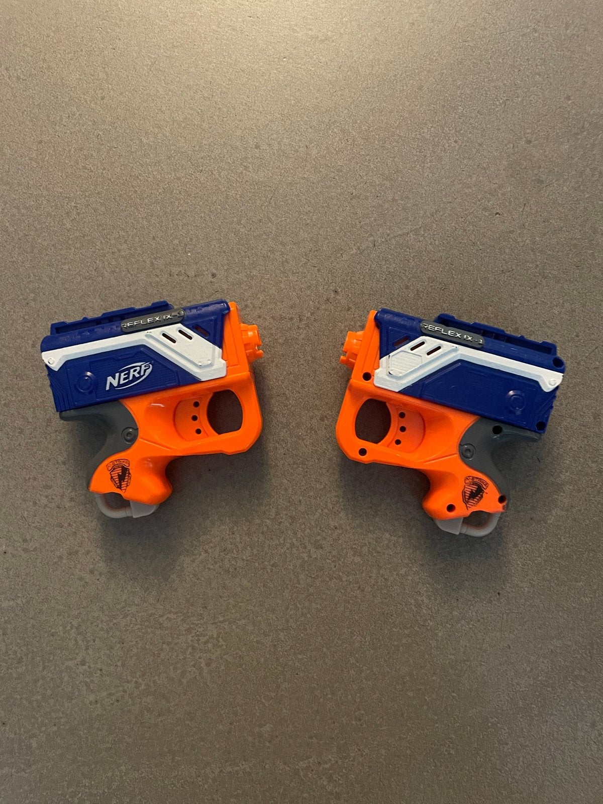 2 Nerf Reflex IX-1 Blasters - Eén met iets mindere schotkrac, Ophalen of Verzenden, Gebruikt, Jongen of Meisje