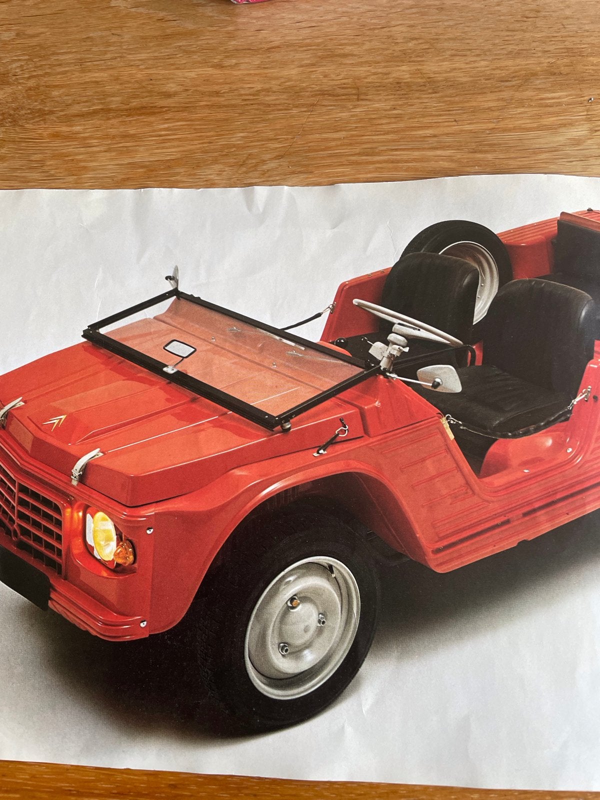 Originele Citroën Mehari brochure - Zeldzaam!, Ophalen of Verzenden, Gelezen, Citroën