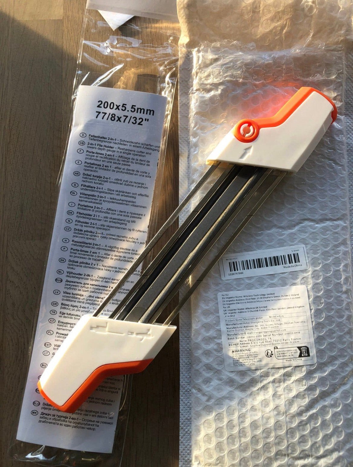 Kettingzaag vijl set 5,5mm