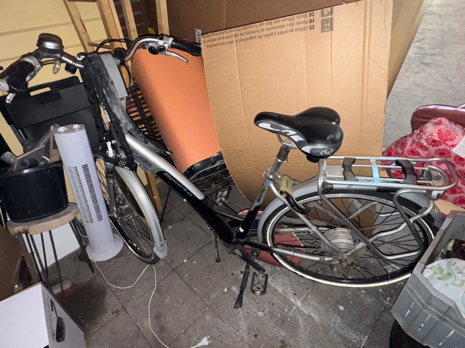 Elektrische fiets, Fietsen en Brommers, Fietsen | Dames | Omafietsen, Ophalen, Gebruikt
