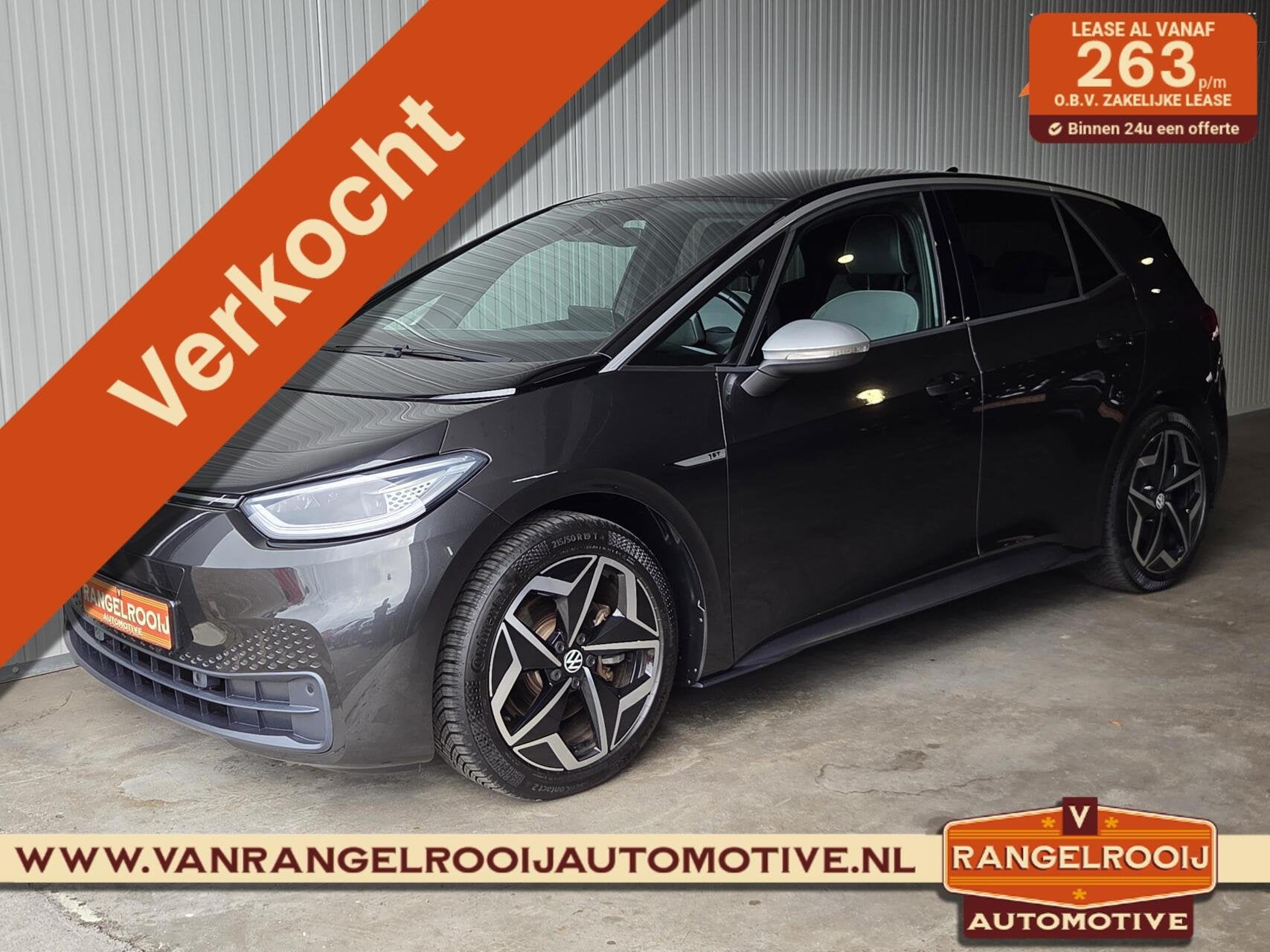 Volkswagen ID.3 First Plus 58 kWh, trekhaak, IQ-light, ACC,, Automaat, Gebruikt, ID.3, Origineel Nederlands