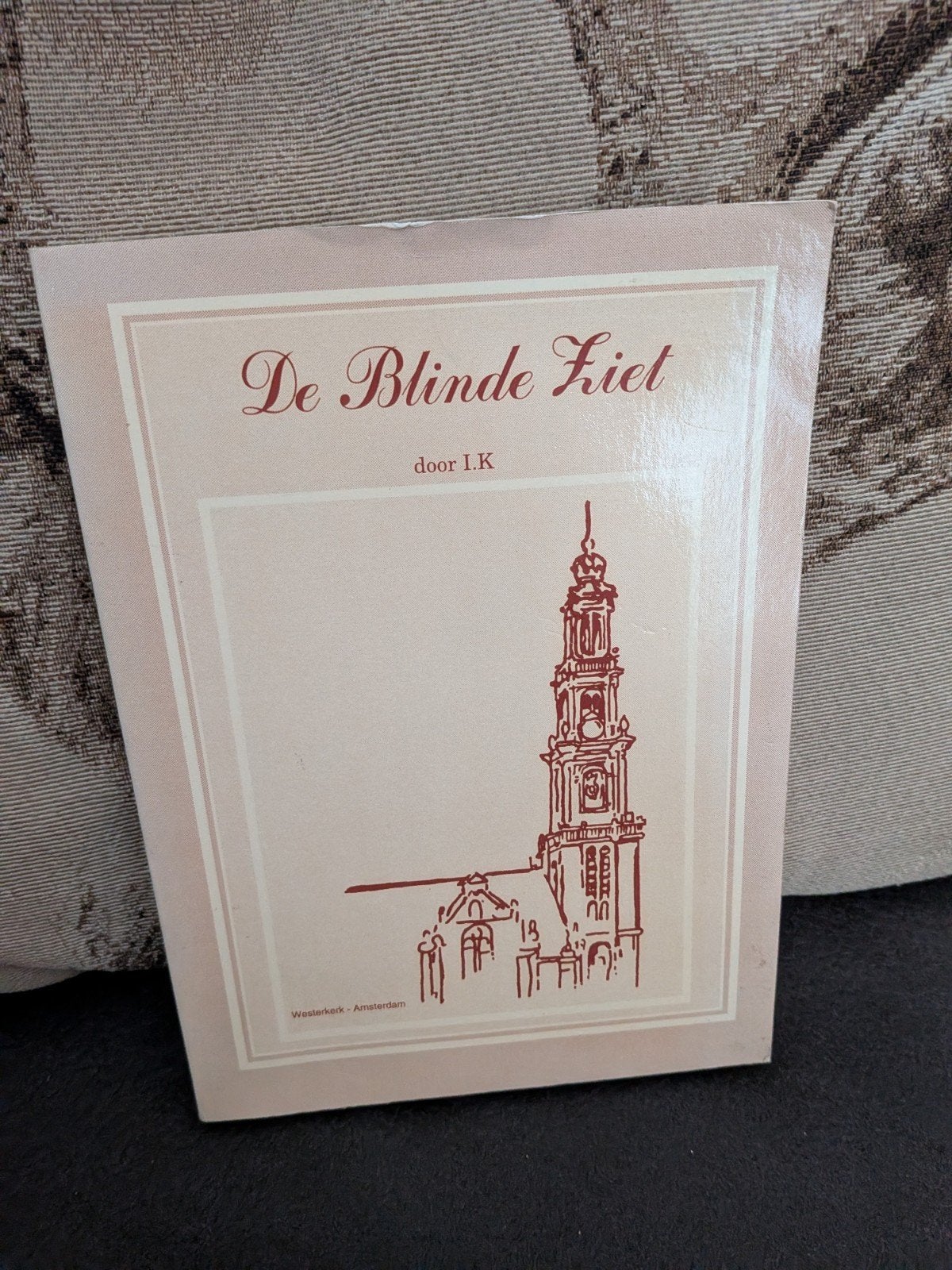 De Blinde Ziet boekje, Ophalen of Verzenden, Zo goed als nieuw