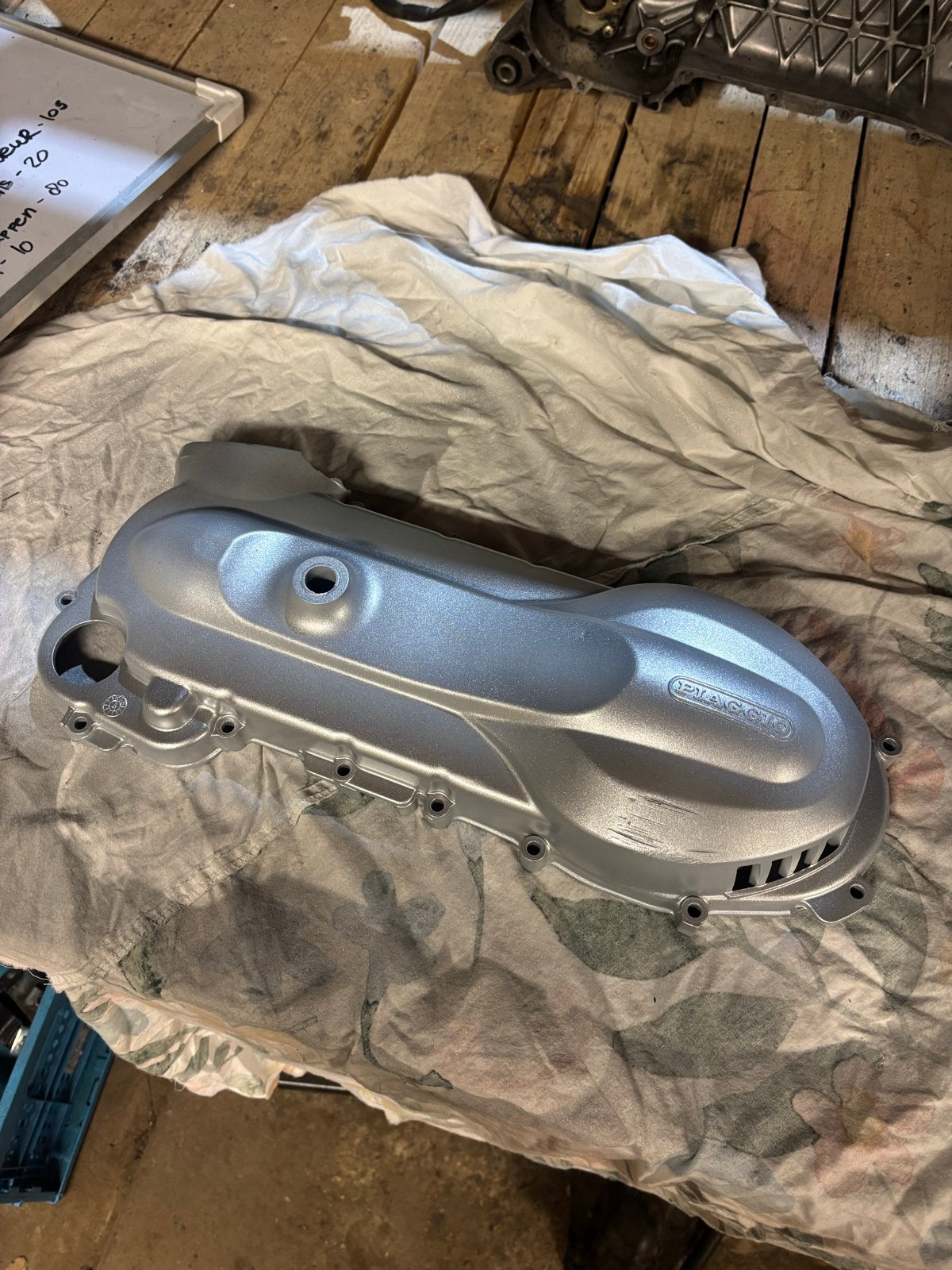 Piaggio Skipper Carterkap - Zilver, Ophalen of Verzenden, Gebruikt, Kap, Piaggio