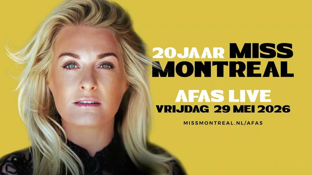 Twee Tickets Staan Vooraan Miss Montreal-AFAS Live 29 mei, Tickets en Kaartjes, Twee personen, Mei