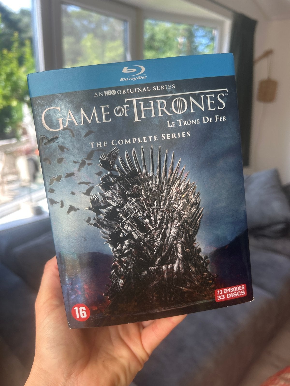 Game of Thrones: The Complete Series Blu-ray Boxset, Cd's en Dvd's, Blu-ray, Zo goed als nieuw, Tv en Series, Boxset, Ophalen of Verzenden