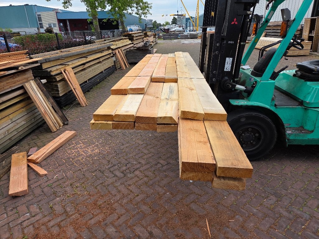 Douglas balken - fijnbezaagd 5.0x15.0 cm - nr: TB50, Ophalen, Nieuw, 250 cm of meer, Balken