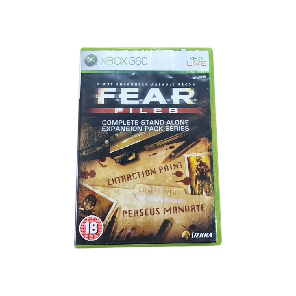 F.E.A.R. Files Xbox 360 Game, Alpha Sierra, Zo goed als nieuw, https://alphasierrawatches.com/pages/contact, Nobelstraat 31, 3846 CE Harderwijk
