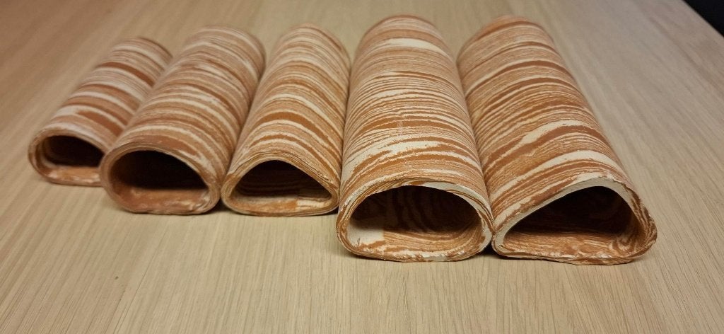 keramiek legholen (terra cotta met witte streepjes), Dieren en Toebehoren, Ophalen, Nieuw, Overige typen