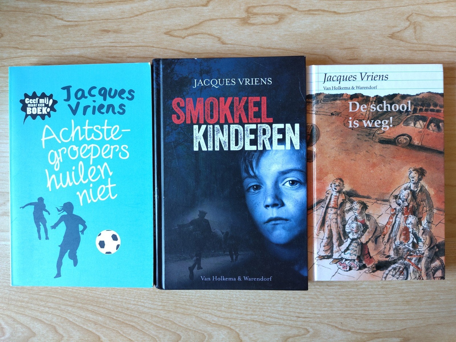 3× Jacques Vriens, Boeken, Ophalen of Verzenden, Gelezen, Jacques Vriens, Fictie