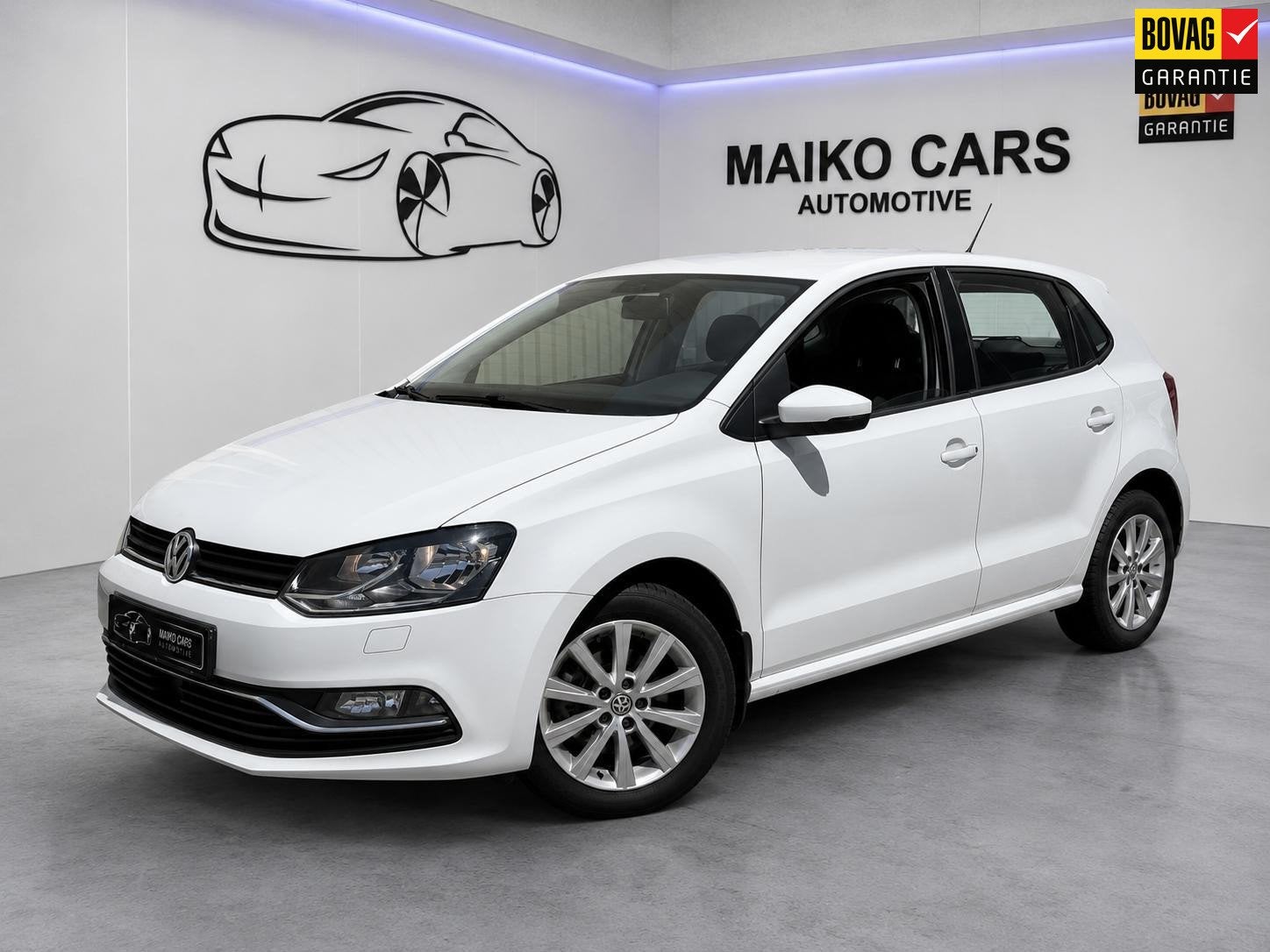 Volkswagen Polo 1.2 TSI 90PK Comfortline BLUE MOTION, Automatische klimaatregeling, Stof, Gebruikt, Wit
