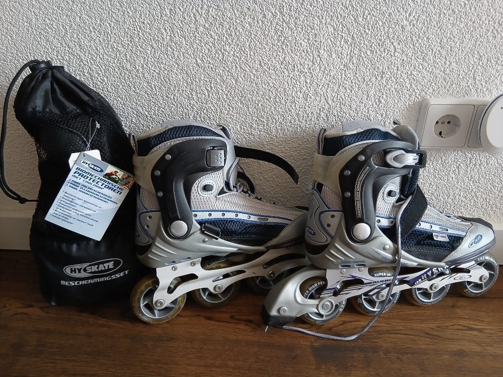 HySkate skeelers (dames), Sport en Fitness, Skeelers, Verstelbaar, Zo goed als nieuw, Inline skates 4 wielen, Dames
