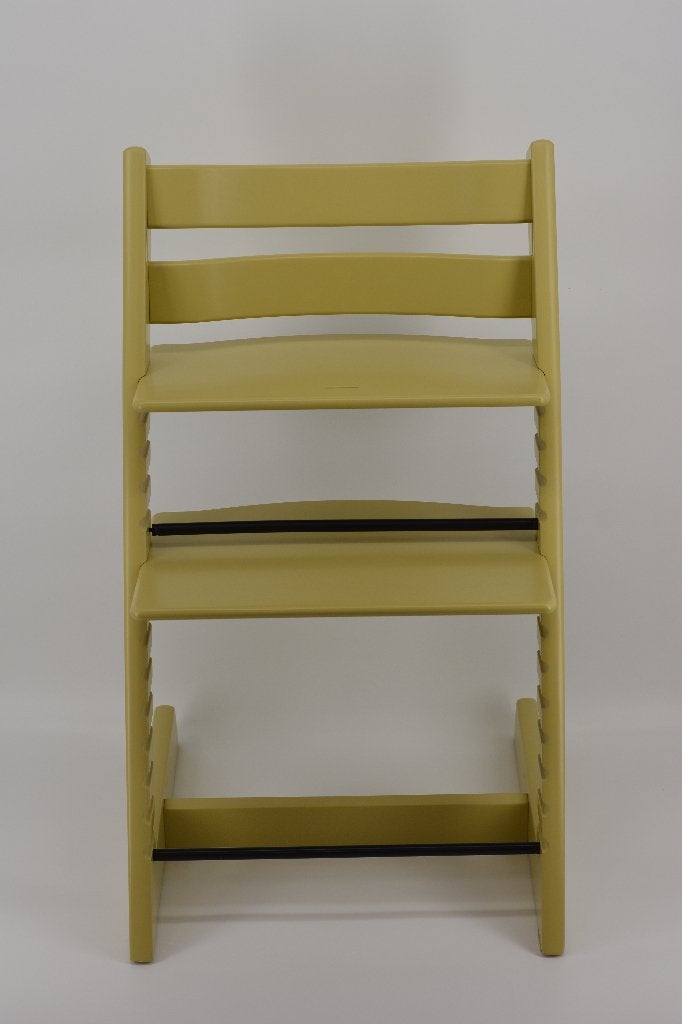 Stokke Tripp Trapp Wheat Yellow – Trip Trap Refurbished, Kinderen en Baby's, Verzenden, Gebruikt, Meegroeistoel, Aanschuifbaar