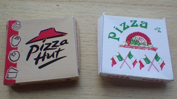 Poppenhuis: Pizzadozen, Ophalen of Verzenden, Nieuw, Poppenhuis