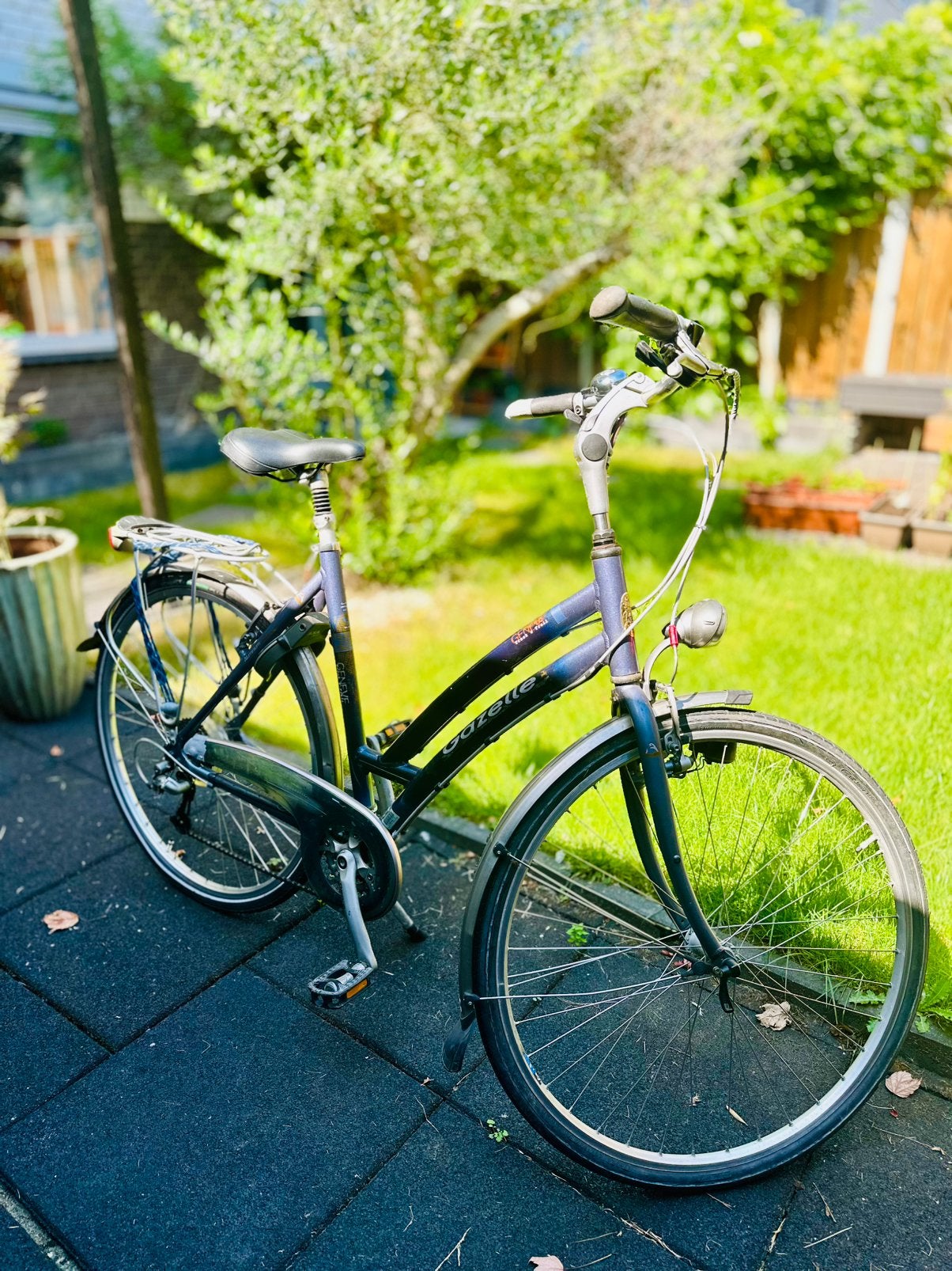 Gazelle Geneve Hybride Fiets – Maat 54 – 24 Versnellingen, Ophalen, Versnellingen, Gazelle, 53 tot 56 cm