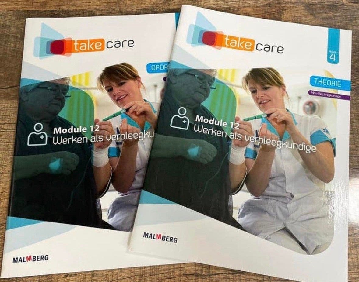 Take Care Module 12: Werken als verpleegkundige (Theorie), Ophalen, Zo goed als nieuw, MBO