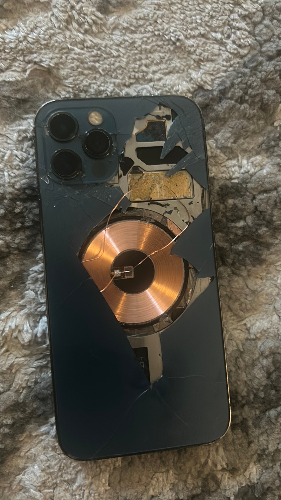 Iphone12 pro, Gebruikt, Ophalen of Verzenden, Metaal, Apple