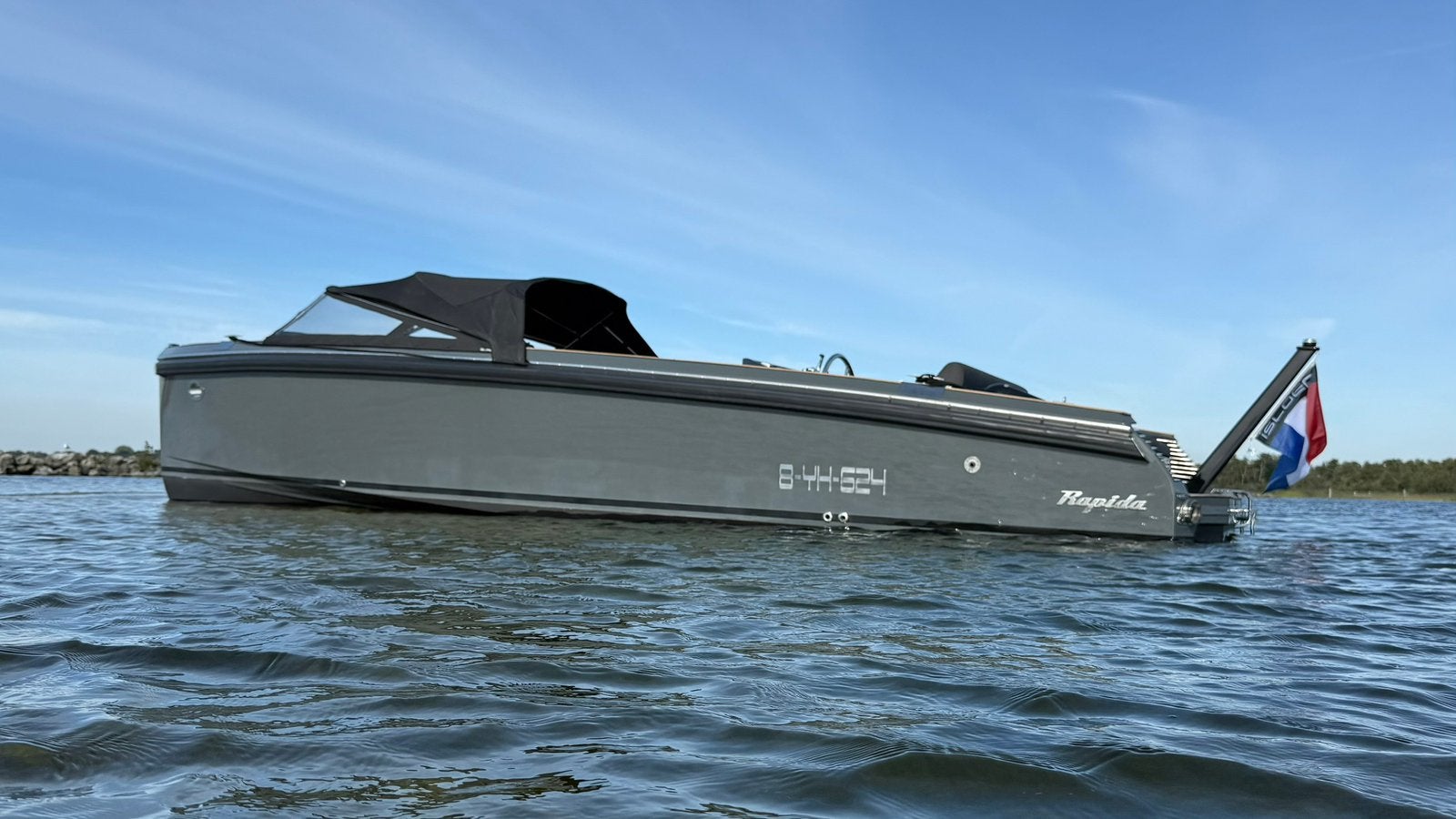 Isloep Rapida 777 full option 180pk Yanmar (158u) nieuwstaat, Binnenboordmotor, 180 pk, Diesel, Zo goed als nieuw