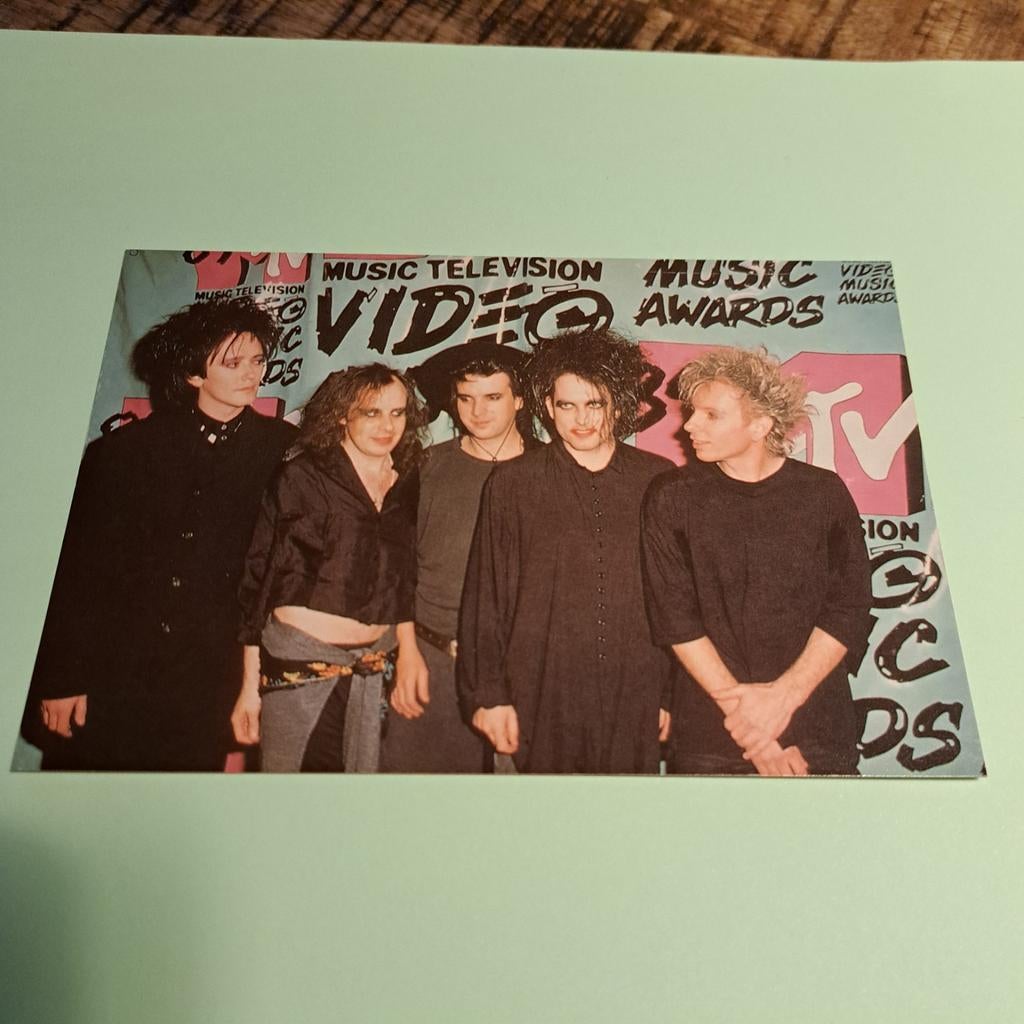 The Cure MTV Music Television Awards Ansichtkaart, Ophalen of Verzenden, Nieuw, Foto of Kaart
