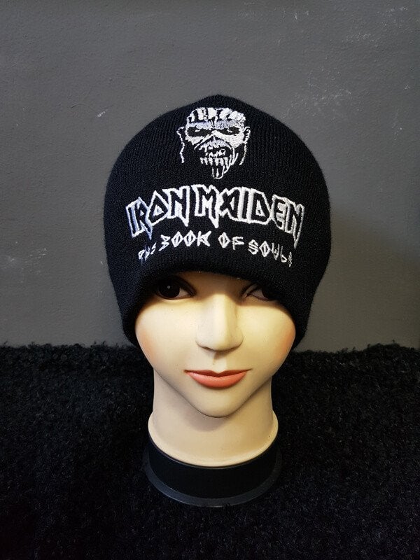 Dikke muts, iron maiden, book, mutsen, rock, Ophalen of Verzenden, Nieuw, Overige maten, Muts