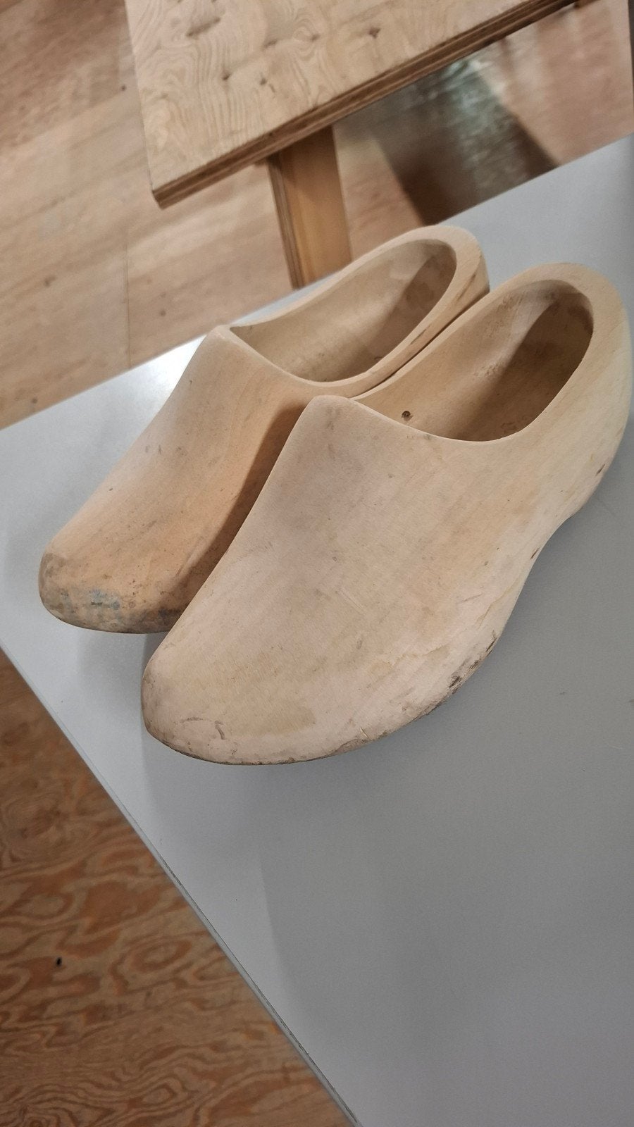 Houten klompen maat 42, Kleding | Heren, Schoenen, Ophalen of Verzenden, Gedragen, Overige kleuren, Klompen
