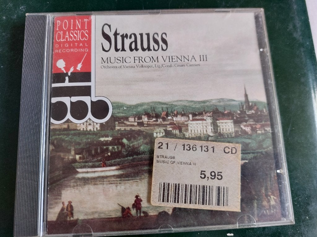 Strauss, music from Vienna III, Cd's en Dvd's, Cd's | Klassiek, Ophalen of Verzenden, Romantiek, Zo goed als nieuw, Orkest of Ballet