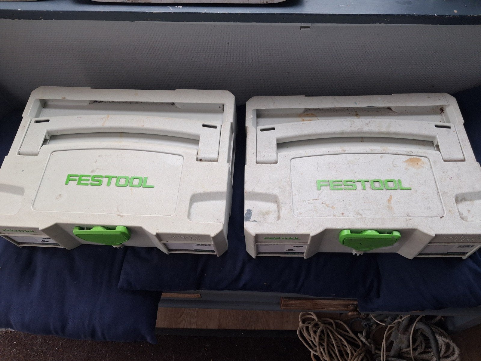 festool 2 systainers met schuurpapier, Ophalen of Verzenden