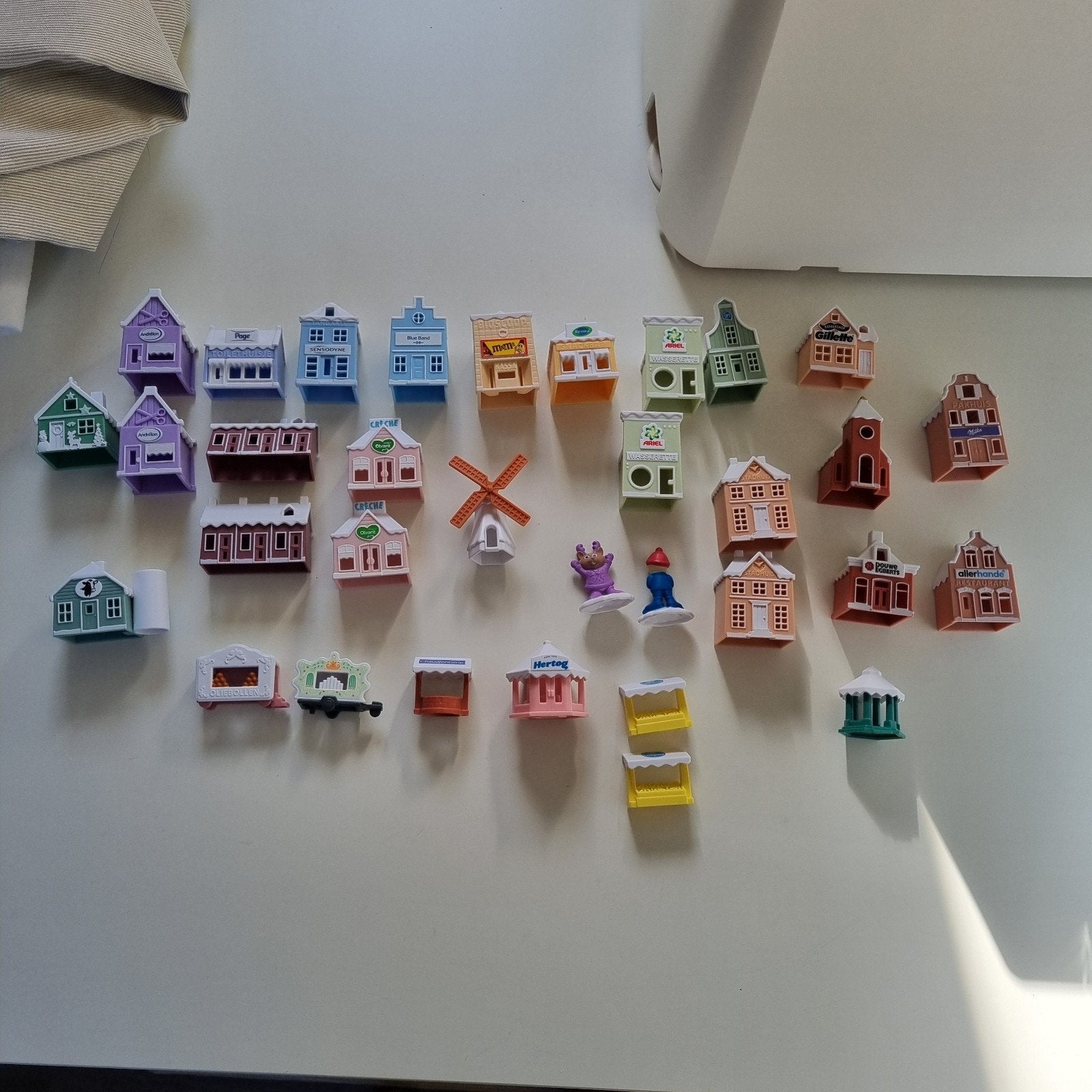 Verzameling van 30 Albert Heijn huisjes en meer, Verzamelen, Ophalen of Verzenden, Zo goed als nieuw