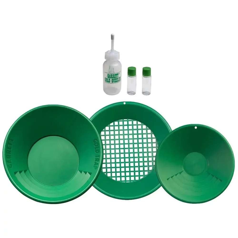 Garrett goudpannen set basis, Niet ingevuld, Garrett, Nieuw, 30 cm of minder