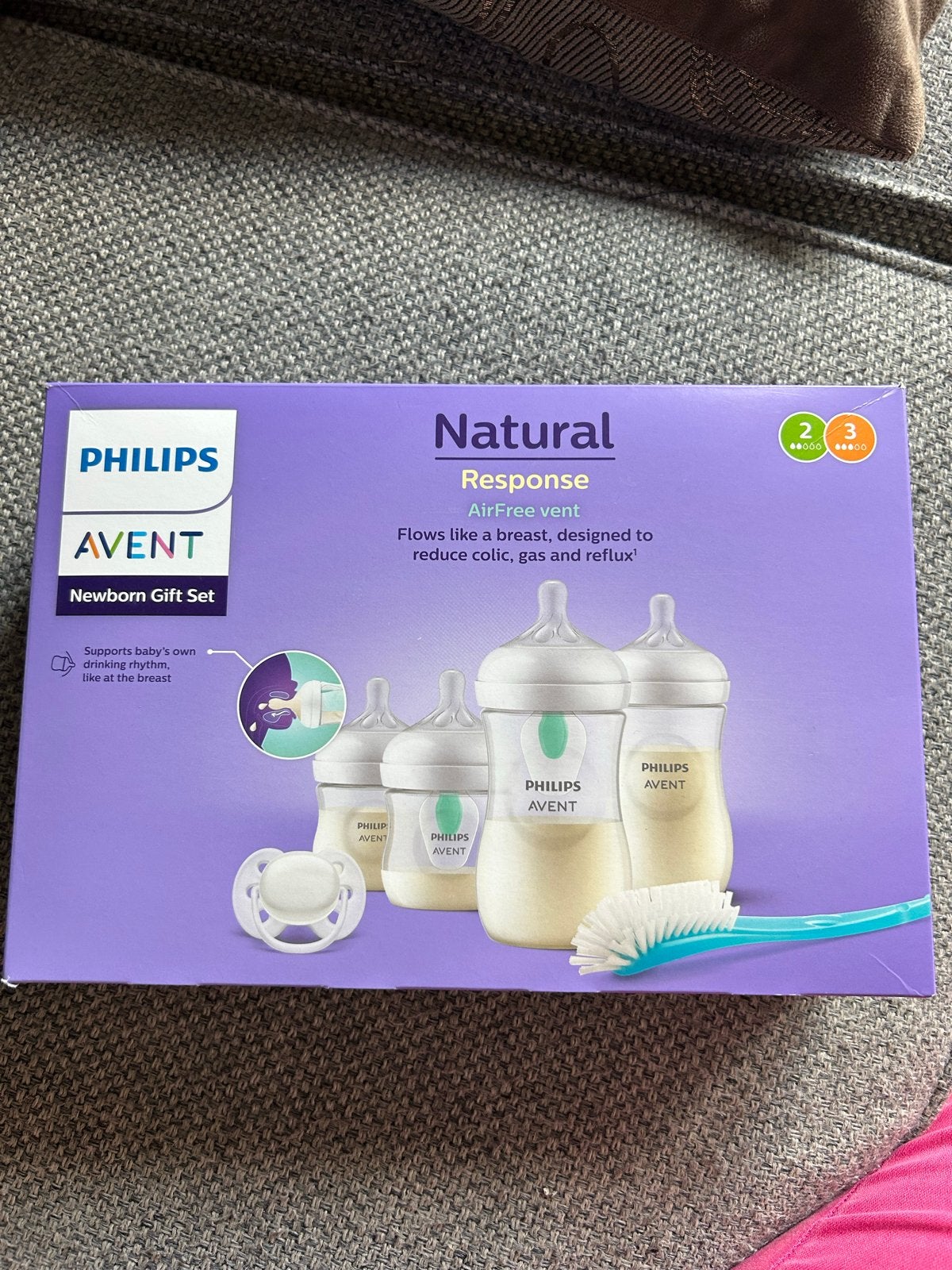 Philips Avent Natural Response Newborn Gift Set, Ophalen of Verzenden, Zo goed als nieuw