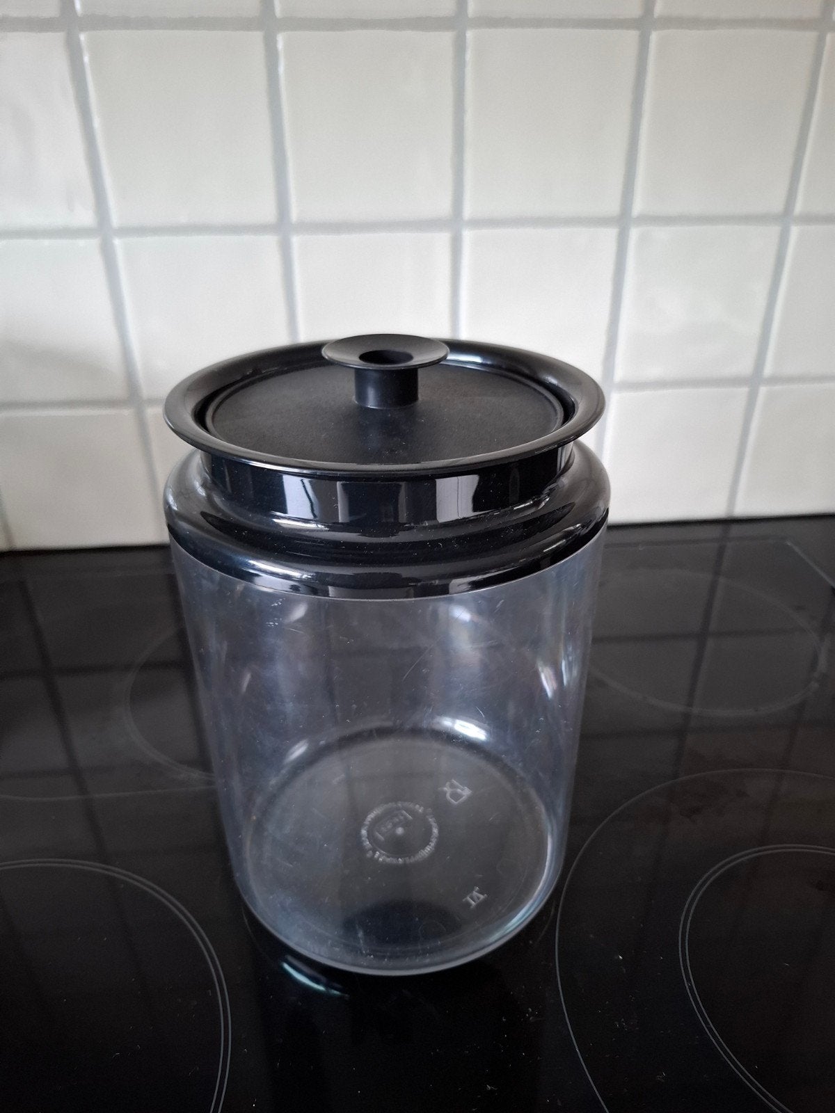 Tupperware grote voorraadbus, Ophalen of Verzenden, Zo goed als nieuw, Rvs, Pannenset