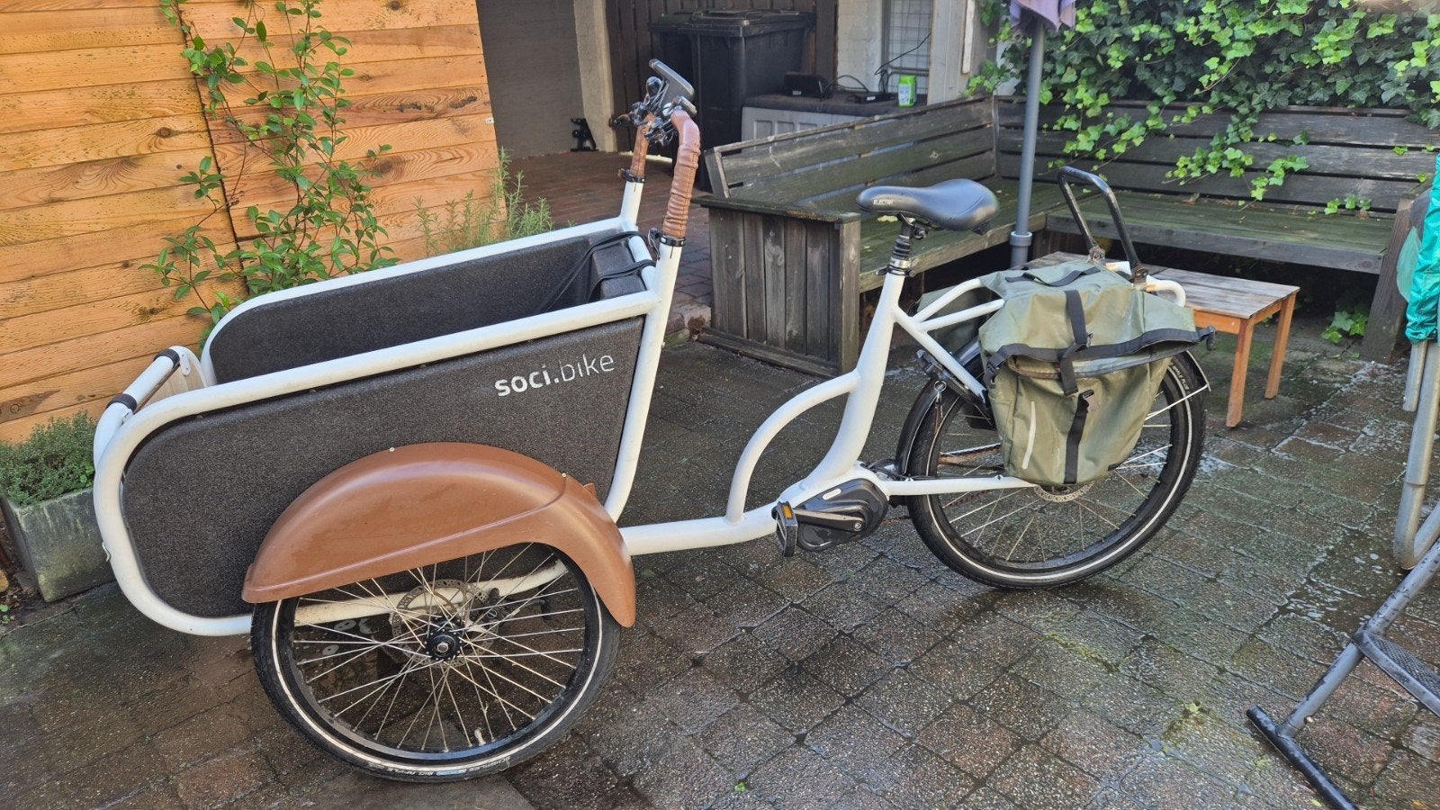 elektrische bakfiets soci bike opknapper, Ophalen, Gebruikt, Overige merken, Elektrisch