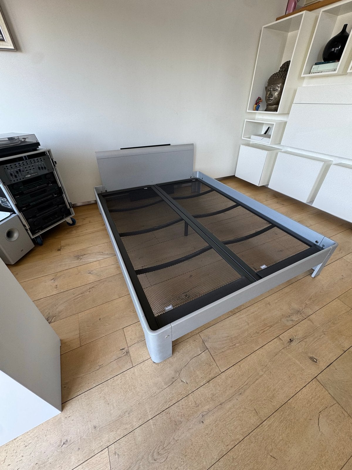 Auping Auronde bed 160x210 met hoofdbord, Huis en Inrichting, Slaapkamer | Bedden, 210 cm, Tweepersoons, Ophalen of Verzenden