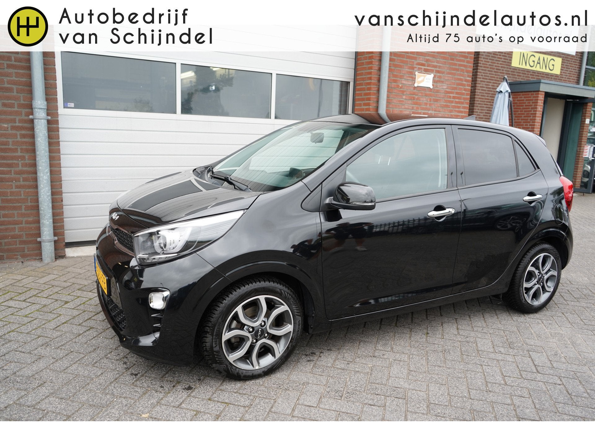 Kia Picanto 1.0 DPI DYNAMICPLUSPLINE LUXE ORIGINEEL NEDERLAN, Voorwielaandrijving, Dealer onderhouden, Stof, Gebruikt