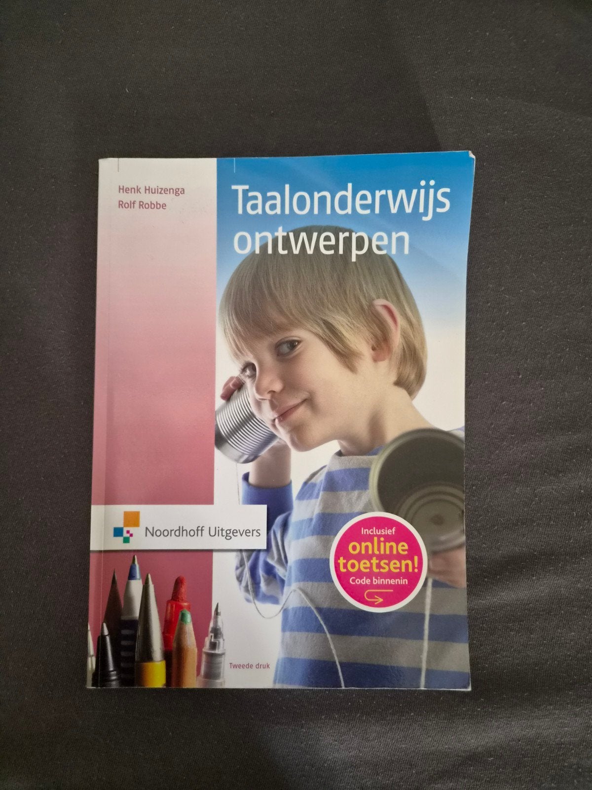Taalonderwijs ontwerpen - Henk Huizenga & Rolf Robbe, Zo goed als nieuw, Henk Huizenga, Rolf Robbe, Alpha, HBO