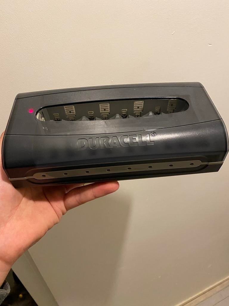 Duracell batterijlader, Ophalen of Verzenden, Gebruikt, Oplaadbaar