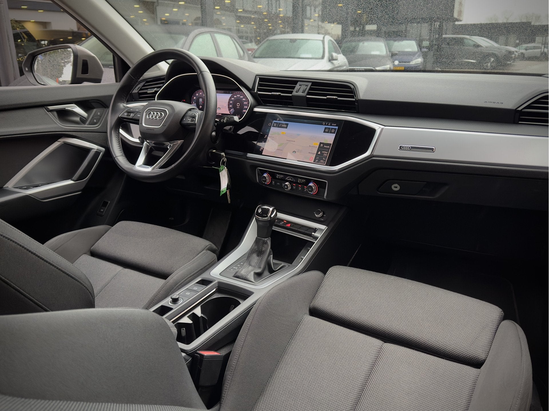 Audi Q3 35 TFSI AUT7 PRO-LINE PLUS NAVI DIGI-DASH BANG&OLUFS, Auto's, Audi, Dealer onderhouden, Euro 6, 4 cilinders, 150 pk