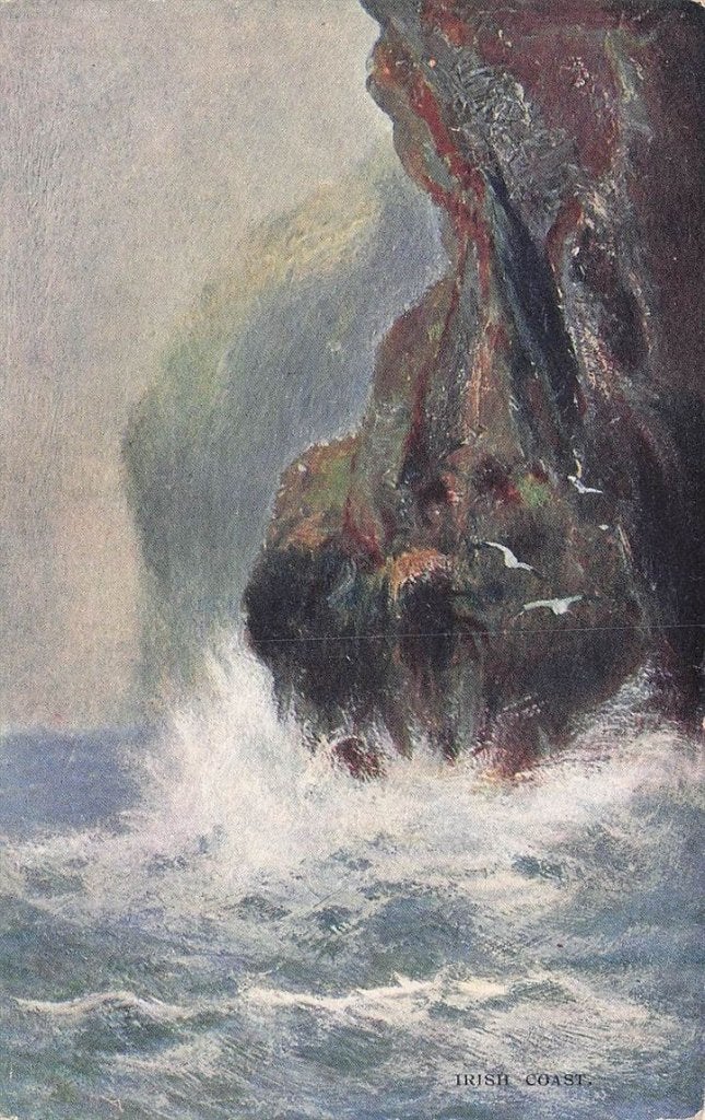 703-291-027 Irish Coast, Verzenden, Voor 1920, Overig Europa