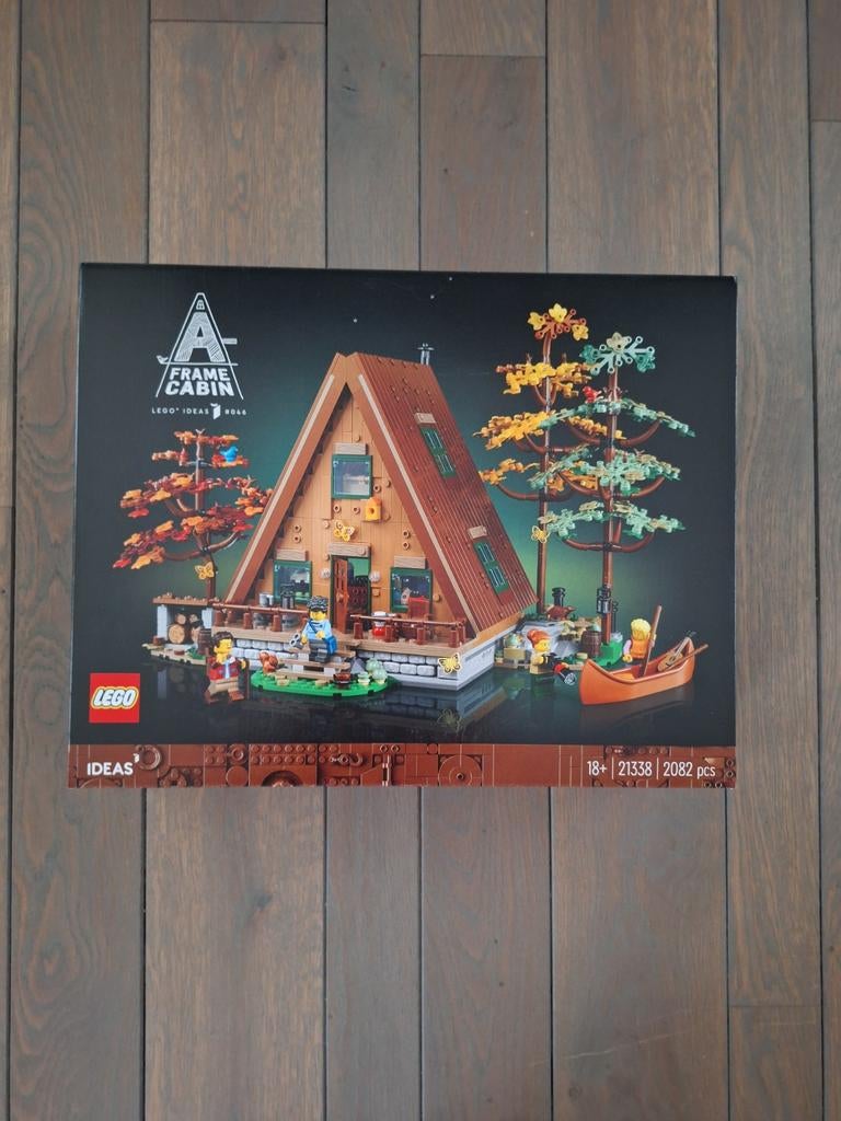 Nieuw lego ideas 21338 a-frame boshut, Ophalen, Lego, Nieuw, Ideas
