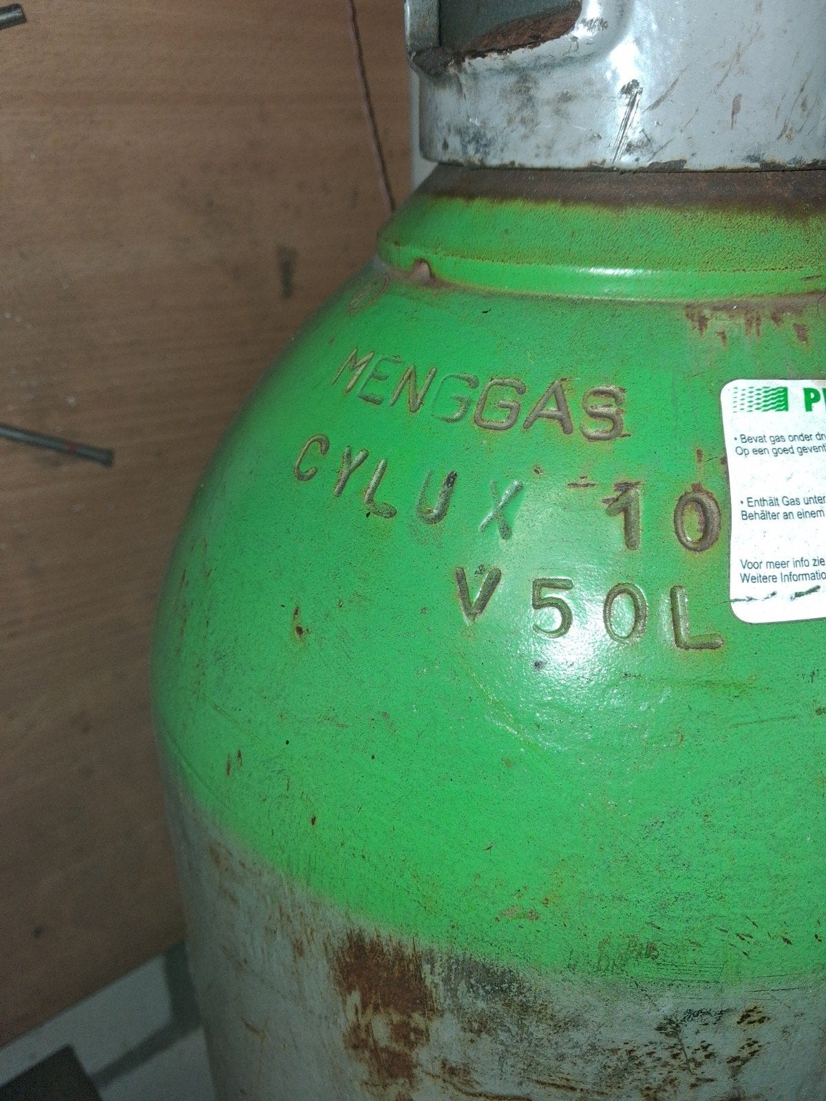 Menggas, Ophalen, Co2