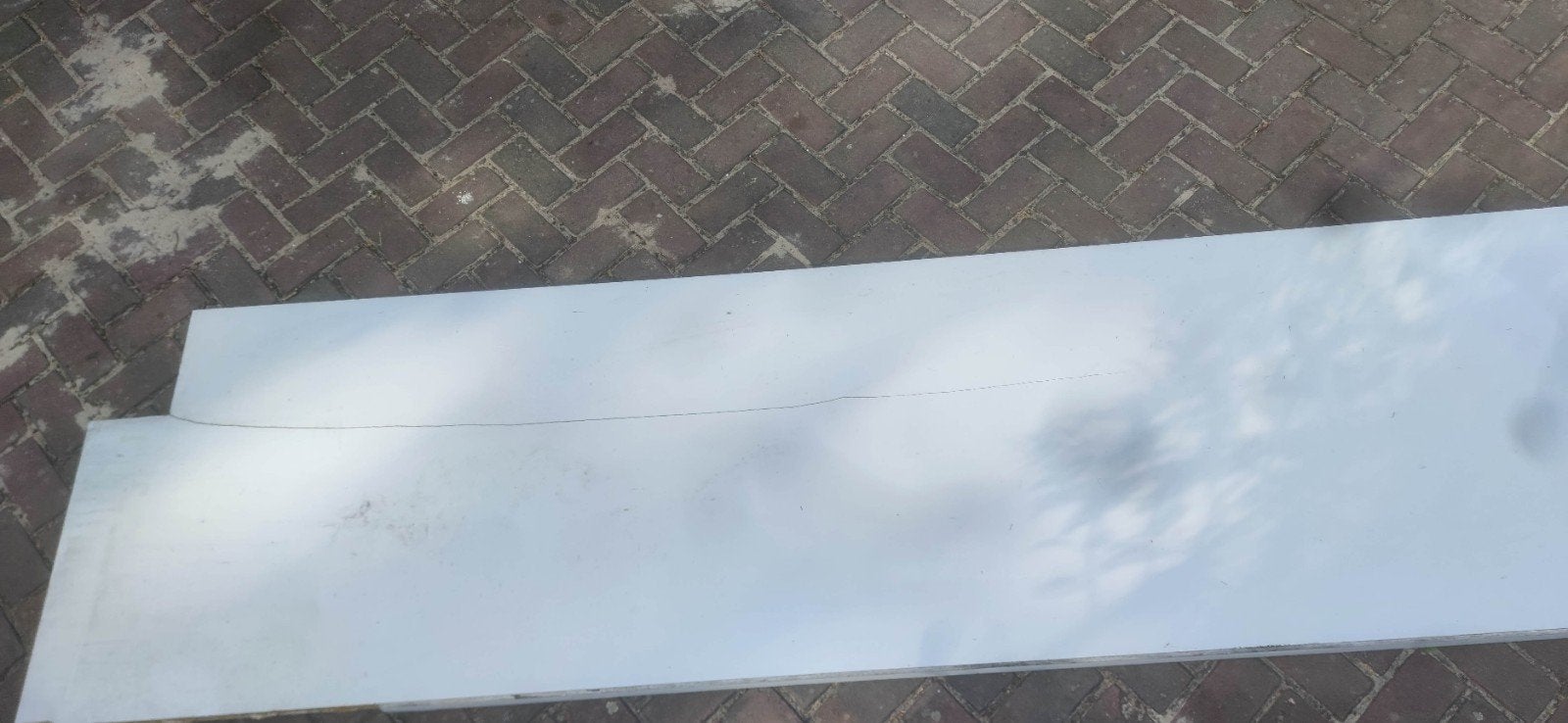 36 mm hechthout multiplex werkblad 80,5 x 282, Ophalen of Verzenden, Multiplex