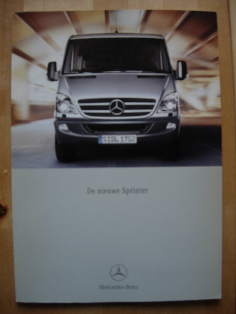 Mercedes Sprinter Brochure 2005 – 209 CDI t/m 524, Zo goed als nieuw, Mercedes-Benz, Mercedes, Ophalen of Verzenden