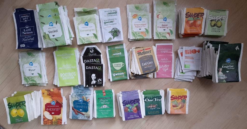 NIEUW 400 LEGE THEEZAKJES, Hobby en Vrije tijd, Ophalen of Verzenden, Nieuw