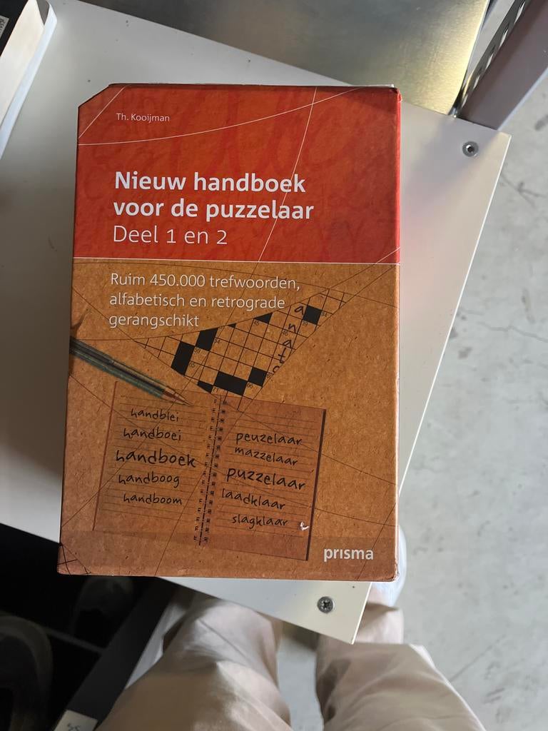 handboek voor de puzzelaar - Deel 1 en 2, Ophalen of Verzenden, Zo goed als nieuw