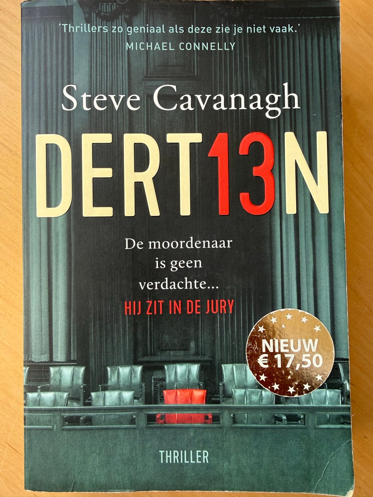 DERT13N - Spannende thriller van Steve Cavanagh, Ophalen of Verzenden, Nieuw