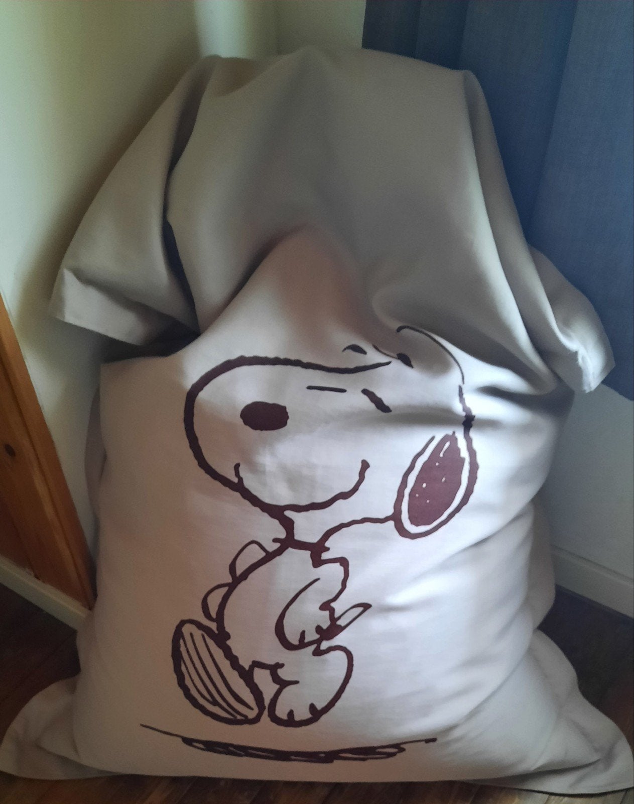 Snoopy Zitzak - Zo goed als nieuw, Ophalen, Zo goed als nieuw