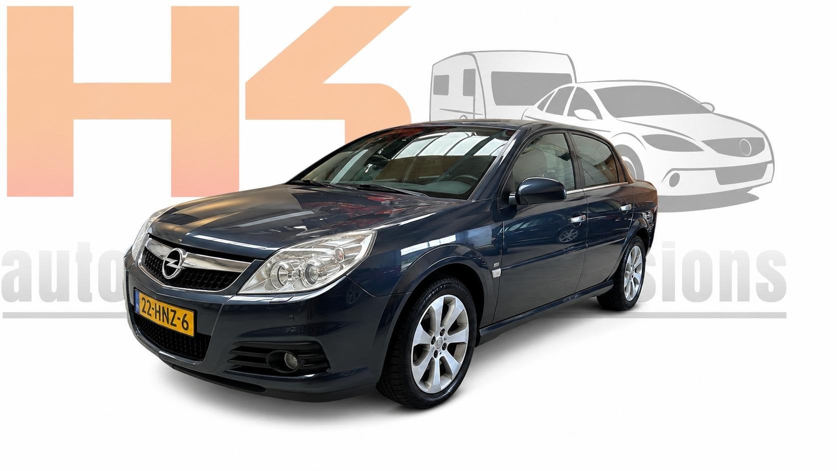 Opel Vectra 1.8-16V Executive Leer, Navi, Bluetooth, Trekhaa, Voorwielaandrijving, Gebruikt, 1295 kg, 4 cilinders